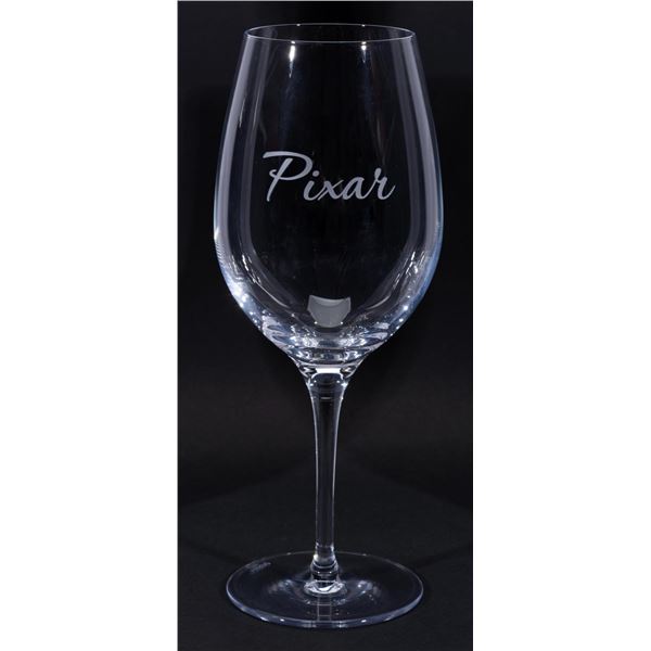A Pixar Wine Glass.