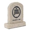 Image 2 : A "Haunted Mansion" Event Gravestone Paperweight.