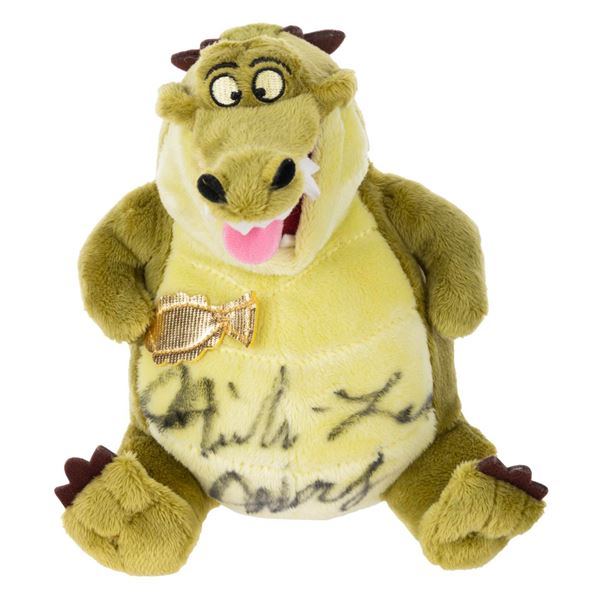 A Signed "The Princess and the Frog" Louis Plush.
