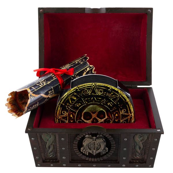 A "Pirates of the Caribbean" 4-Movie Blu-ray & DVD Set.