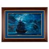 Image 1 : A Framed "Pirates of the Caribbean" Giclee Print.