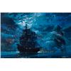 Image 2 : A Framed "Pirates of the Caribbean" Giclee Print.