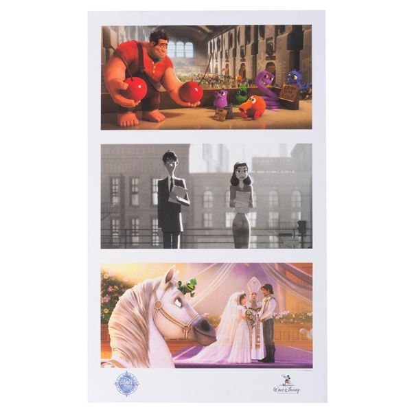 A D23 Walt Disney Animation Studios Lithograph.