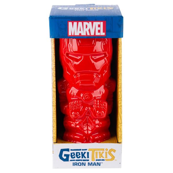 A Geeki Tikis Iron Man Mug.