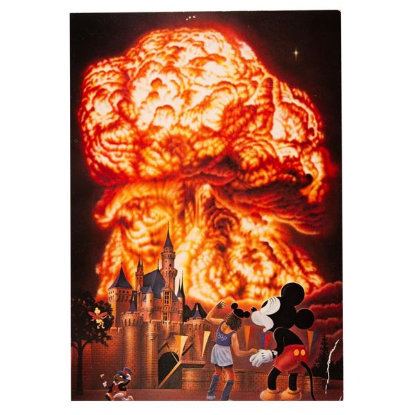 A Nuclear Disneyland Postcard.
