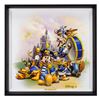 Image 1 : A "Mickey Bandleader" Canvas Print by Charlie Wissig.