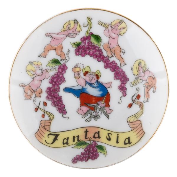 A "Fantasia" Disneyland Souvenir Plate.