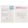 Image 1 : A Pair of 1969 Disneyland Magic Kingdom Club Documents.