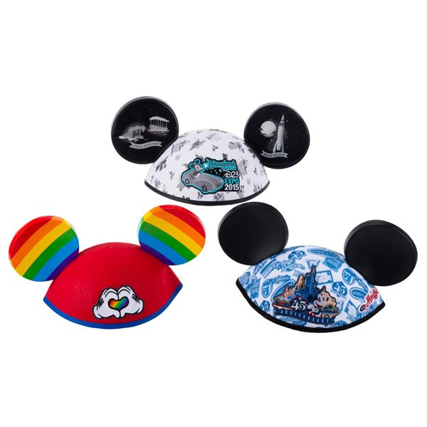A Trio of Special Event Mickey Mouse Ears.