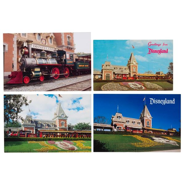 A Disneyland Railroad Postcard Collection.