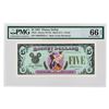 Image 1 : A $5 Series 1987 Disney Dollar.