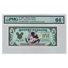 Image 1 : A Graded $1 Series 1991 Disney Dollar.