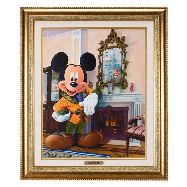 A "Mickey's Dream Suite" Canvas Print by Yakovetic.