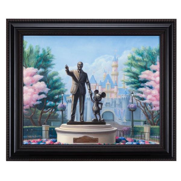 A "Partners in a Dream" Canvas Print by Maggie Parr.