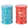 Image 1 : A Pair of Adventureland Salt and Pepper Shakers.