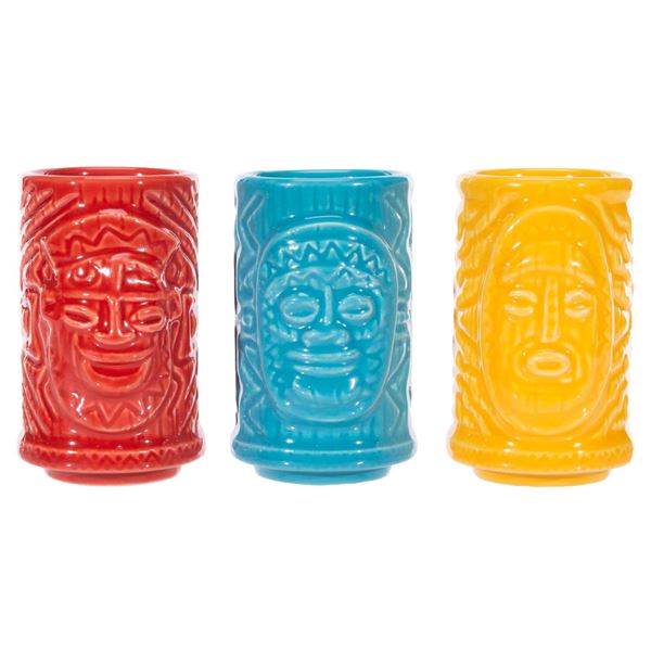 A Set of Adventureland Tiki Shot Glasses.