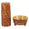 Image 1 : A Disney Parks Tiki Bowl and Sipper Set.