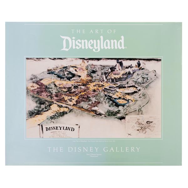 A Disney Gallery Herb Ryman Disneyland Map Poster.