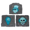 Image 1 : A Rare Set of Hitchhiking Ghosts Stepping Stones.