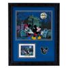 Image 1 : A Haunted Mansion Framed Cel, Print, and Pin.