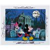 Image 3 : A Haunted Mansion Framed Cel, Print, and Pin.
