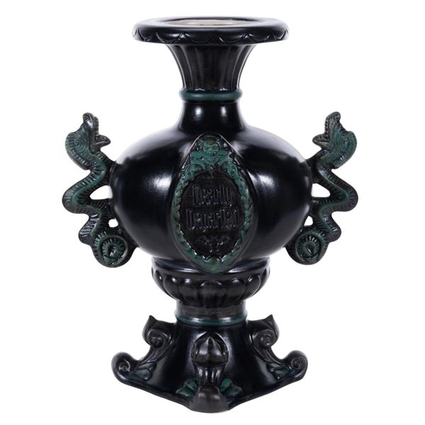 A Haunted Mansion 45th Anniversary Vase.