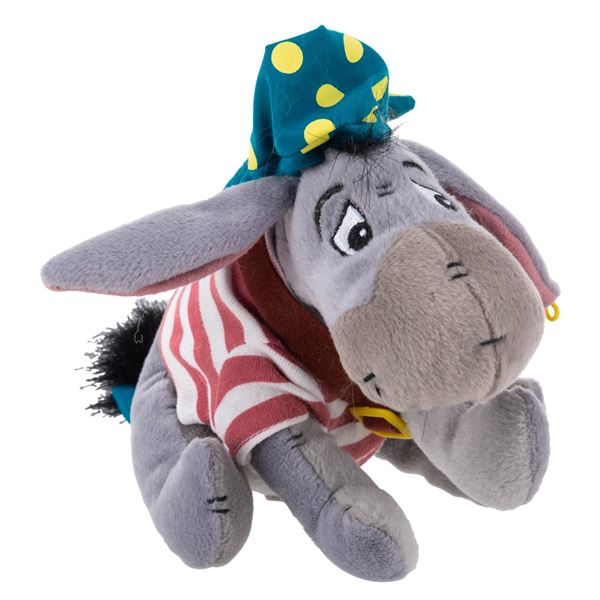 A Pirate Eeyore Bean Bag Plush.