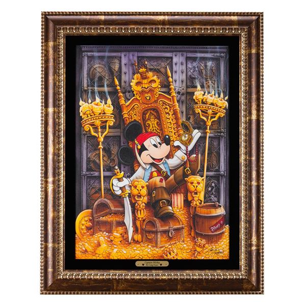 A "Captain Mickey" Canvas Print by Craig Fraser.