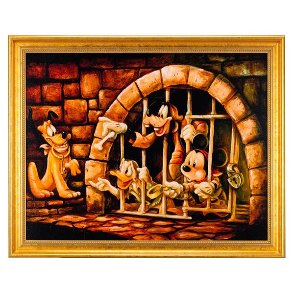 A Pirates of the Caribbean Canvas Print by Darren Wilson.