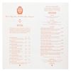 Image 4 : An Early Unfolded Club 33 Menu.