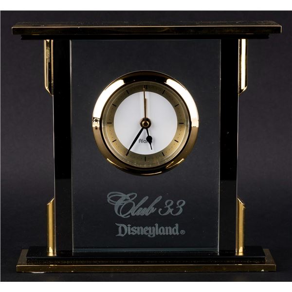 A Club 33 Desk Clock.