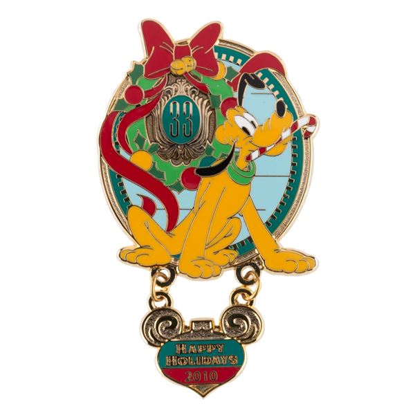 A Club 33 Happy Holidays 2010 Pin.