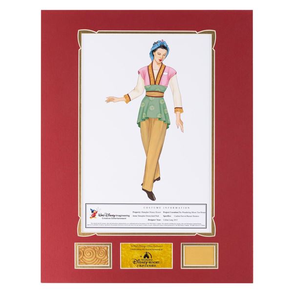 A Club 33 Shanghai Disneyland Costume Design.
