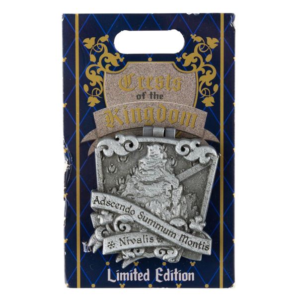 An Expedition Everest Crest of the Kingdom Pin.