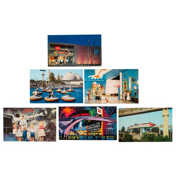 Very Early Tomorrowland Postcards.
