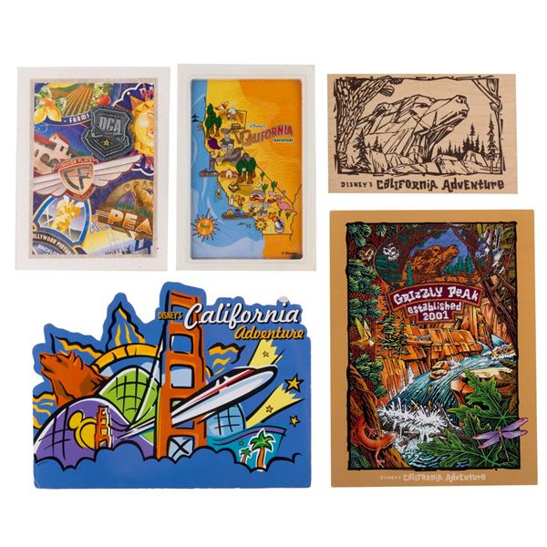 Unusual Early Disney's California Adventure Postcards.