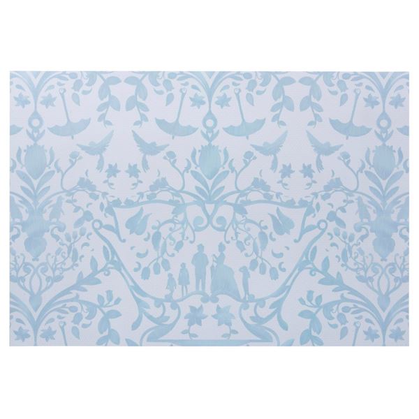 A Sheet of Grand Floridian "Mary Poppins" Wallpaper.