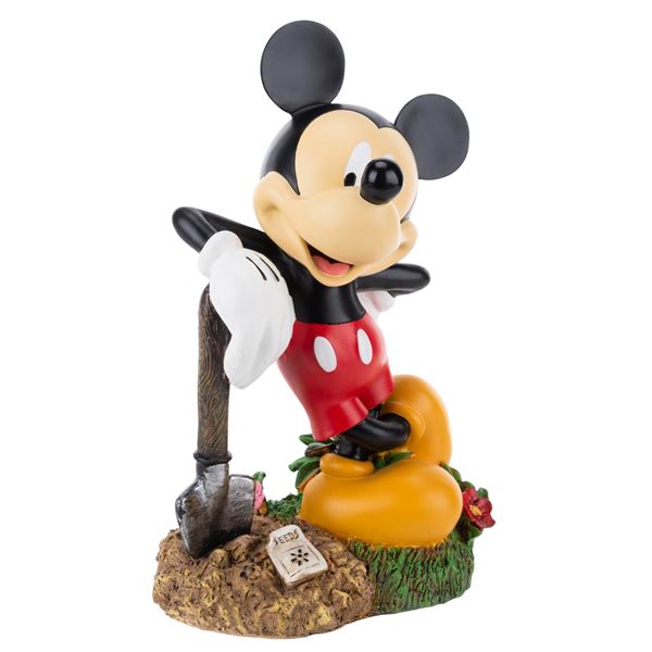 A Mickey Mouse Garden Statue.