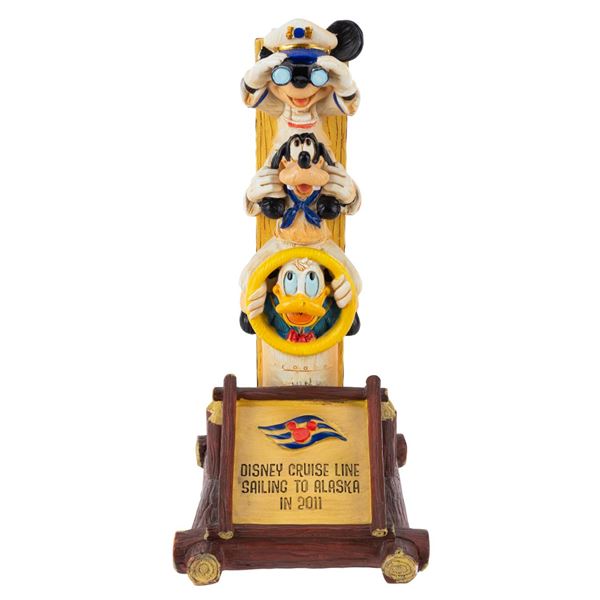 A 2011 Disney Cruise Line Alaska Sculpture.