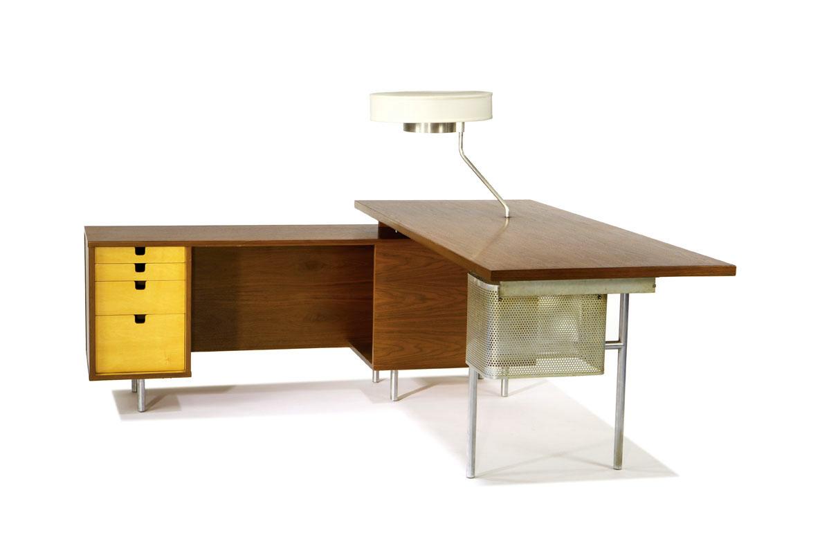 George Nelson Executive Office Group Desk With Return