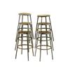 Image 1 : A. Quincy Jones - Group of 6 drafting/bar stools