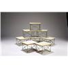 Image 1 : Charles & Ray Eames - Group of 8 "ETR" tables
