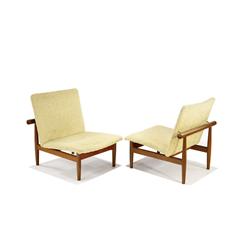 Finn Juhl - Pair of lounge chairs