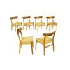 Image 2 : Hans J. Wegner - Drop leaf table and 6 chairs