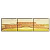 Image 1 : Jim Dow - "Hubert H. Humprey Metrodome", "Almeda County Coliseum" & "Arlington Stadium" (triptych)