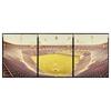 Image 3 : Jim Dow - "Hubert H. Humprey Metrodome", "Almeda County Coliseum" & "Arlington Stadium" (triptych)