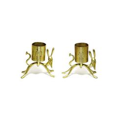  Hagenauer - Pair of match-stick holders (2)
