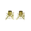 Image 1 :  Hagenauer - Pair of match-stick holders (2)