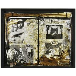 Peter Beard - "Two Diary Pages, April 7th and 8th, 1970"
