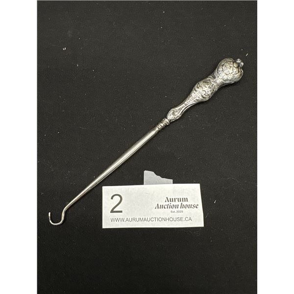 Sterling Button Hook